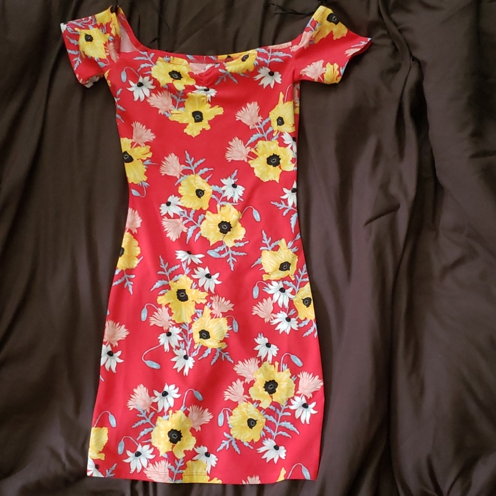 Floral mini sundress
